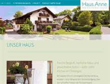 Tablet Screenshot of haus-anne-aschau.de